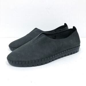 NWOB Easy Street Jory Black Slip On Comfort Flats Shoes